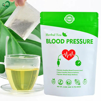 Hiherbs Hot selling Hypertension tea high blood pressure sugar Tea (2*16 Pcs) Hiherbs