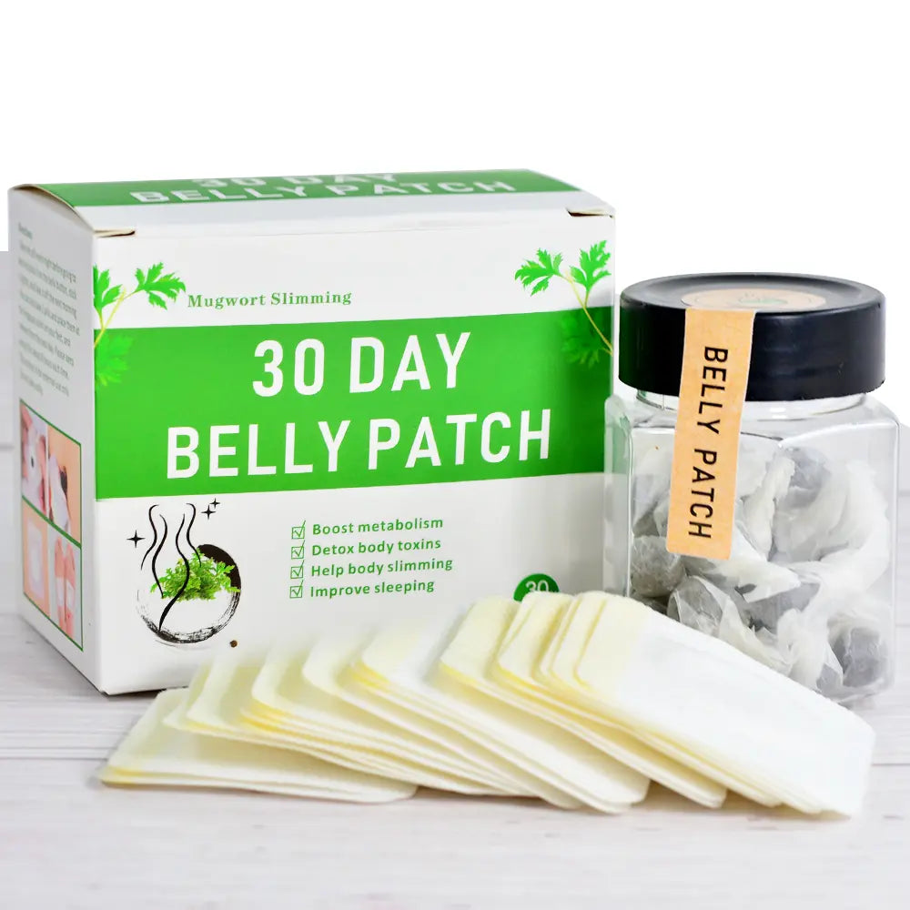 Hiherbs 30 Days Belly Patch Natural Slimming Weight Loss Tummy Fat Burner Hiherbs