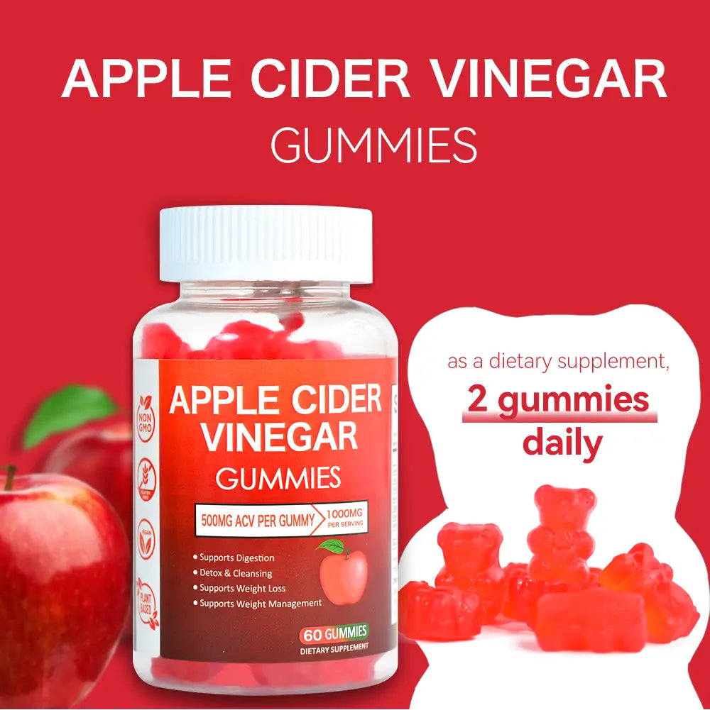 Consume 2 Apple Cider Vinegar Gummies per Day