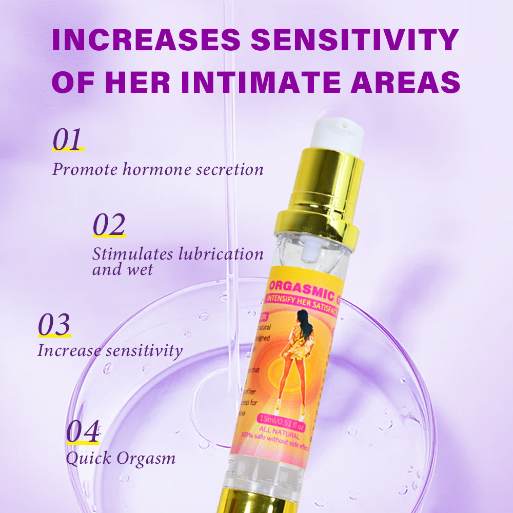 Sexy Lady Orgasm Gel Libido Enhancer Women G-spot Climax Oil (2 Pcs)