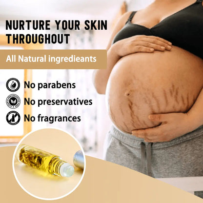 Hiherbs Remove Stretch Marks Oils Pregnancy Scars Maternity Firming Body Oils (10ml*2) Sold from 2 bottles Hiherbs